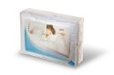 Kołdra antyalergiczna 90x120 + poduszka 40x60 Babies Mikrofibra 350g+50g komplet dziecięcy biały AMZ
