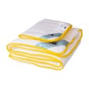 Kołdra antyalergiczna 90x120 + poduszka 40x60 Babies Niedźwiadek Honey 350g+50g komplet dziecięcy biały AMZ