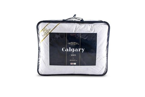 Kołdra półpuchowa 160x200 Calgary Silver Imperial biała AMW Kołdra półpuchowa 160x200 Calgary Silver Imperial biała AMW