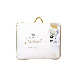Kołdra puchowa całoroczna 155x200 Optima ekskluzywna 950g biała AMZ