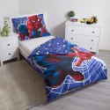 Pościel świecąca w ciemności 140x200 Spiderman Człowiek Pająk 9339 bawełniana poszewka 70x90 JF24