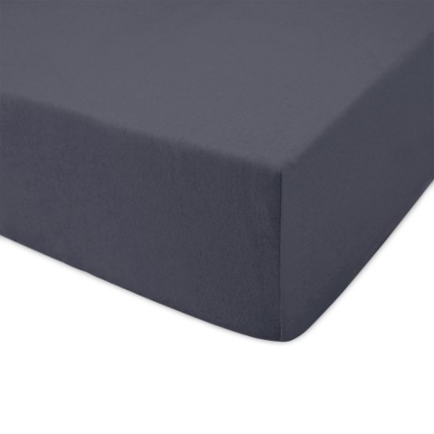 Prześcieradło jersey z gumką 120x200 041 antracytowe Darymex Prześcieradło jersey z gumką 120x200 041 antracytowe Darymex