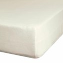 Prześcieradło satynowe z gumką 100x200 Nova kremowe na wysoki materac 25 cm Eurofirany Prześcieradło satynowe z gumką 100x200 Nova kremowe na wysoki materac 25 cm Eurofirany