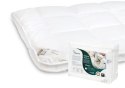 Kołdra antyalergiczna 155x200 Cotton 4 pory roku 1120g + 400g biała AMZ