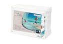 Kołdra antyalergiczna 200x220 Outlast bamboo super summer letnia 440g biała AMZ