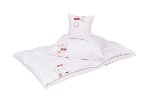 Kołdra puchowa 100% 135x200 Outlast letnia 340g biała AMZ Kołdra puchowa 100% 135x200 Outlast letnia 340g biała AMZ