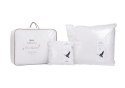 Kołdra puchowa 100% 155x200 Materacowa prestige extra ciepła 1200g biała AMZ Kołdra puchowa 100% 155x200 Materacowa prestige extra ciepła 1200g biała AMZ