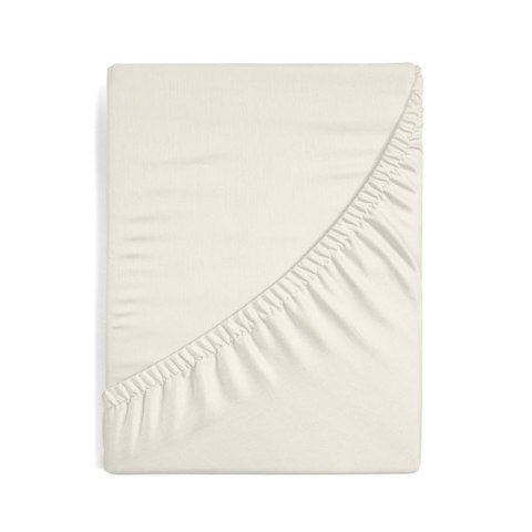 Prześcieradło satynowe z gumką 140x200 Nova kremowe na wysoki materac 30 cm Eurofirany Prześcieradło satynowe z gumką 140x200 Nova kremowe na wysoki materac 30 cm Eurofirany