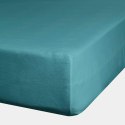 Prześcieradło satynowe z gumką 160x200 Nova turkusowe ciemne na wysoki materac 30 cm Eurofirany Prześcieradło satynowe z gumką 160x200 Nova turkusowe ciemne na wysoki materac 30 cm Eurofirany