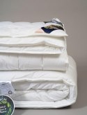 Kołdra antyalergiczna 155x200 BioPercal całoroczna 1120g biała delikatny perkal 100% bawełna AMZ