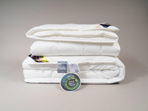 Kołdra antyalergiczna 200x220 BioPercal całoroczna 1600g biała delikatny perkal 100% bawełna AMZ Kołdra antyalergiczna 200x220 BioPercal całoroczna 1600g biała delikatny perkal 100% bawełna AMZ
