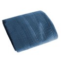 Narzuta dekoracyjna 220x240 Sofia granatowa welurowa Eurofirany Narzuta dekoracyjna 220x240 Sofia granatowa welurowa Eurofirany