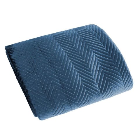 Narzuta dekoracyjna 220x240 Sofia granatowa welurowa Eurofirany Narzuta dekoracyjna 220x240 Sofia granatowa welurowa Eurofirany