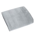 Narzuta dekoracyjna 220x240 Sofia srebrna welurowa Eurofirany Narzuta dekoracyjna 220x240 Sofia srebrna welurowa Eurofirany