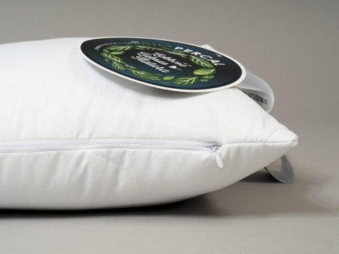 Poduszka antyalergiczna 70x80 BioPercal 1000g biała pikowana delikatny perkal 100% bio bawełna AMZ Poduszka antyalergiczna 70x80 BioPercal 1000g biała pikowana delikatny perkal 100% bio bawełna AMZ