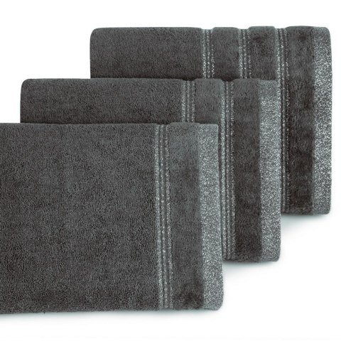 Ręcznik Glory 50x90 grafitowy 500 g/m2 frotte Eurofirany Ręcznik Glory 50x90 grafitowy 500 g/m2 frotte Eurofirany