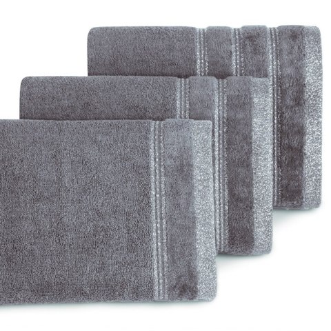 Ręcznik Glory 50x90 grafitowy 500 g/m2 frotte Eurofirany Ręcznik Glory 50x90 grafitowy 500 g/m2 frotte Eurofirany