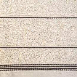 Ręcznik Mira 50x90 beżowy 03 frotte 500 g/m2 Eurofirany