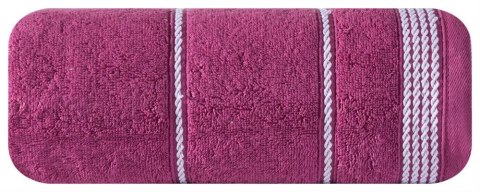 Ręcznik Mira 50x90 bordowy 15 frotte 500 g/m2 Eurofirany Ręcznik Mira 50x90 bordowy 15 frotte 500 g/m2 Eurofirany