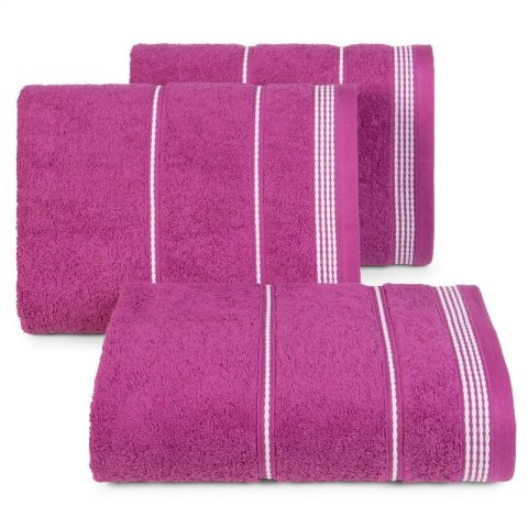 Ręcznik Mira 50x90 bordowy 15 frotte 500 g/m2 Eurofirany Ręcznik Mira 50x90 bordowy 15 frotte 500 g/m2 Eurofirany