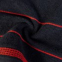 Ręcznik Mira 50x90 czarny 18 frotte 500 g/m2 Eurofirany Ręcznik Mira 50x90 czarny 18 frotte 500 g/m2 Eurofirany