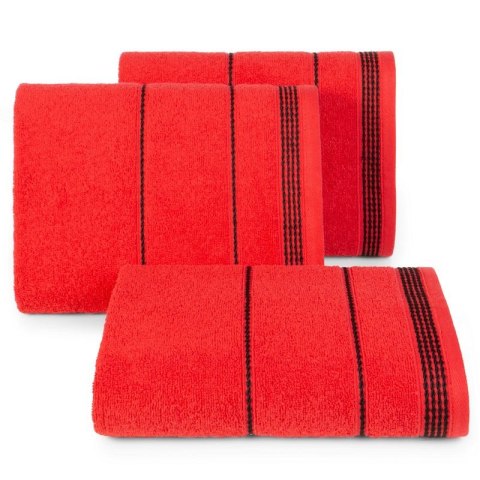 Ręcznik Mira 50x90 czerwony 13 frotte 500 g/m2 Eurofirany Ręcznik Mira 50x90 czerwony 13 frotte 500 g/m2 Eurofirany