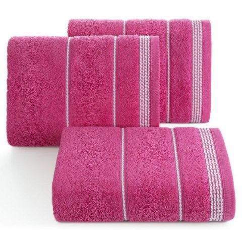 Ręcznik Mira 70x140 różowy 14 frotte 500 g/m2 Eurofirany Ręcznik Mira 70x140 różowy 14 frotte 500 g/m2 Eurofirany