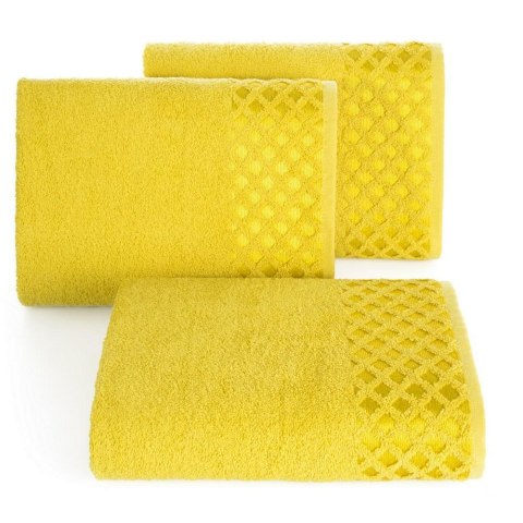 Ręcznik Nela 50x90 musztardowy 460g/m2 Eurofirany Ręcznik Nela 50x90 musztardowy 460g/m2 Eurofirany