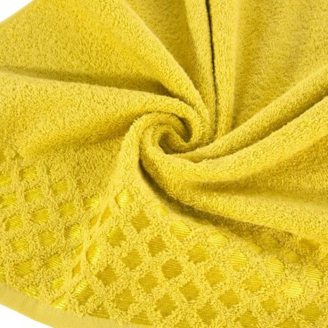 Ręcznik Nela 50x90 musztardowy 460g/m2 Eurofirany Ręcznik Nela 50x90 musztardowy 460g/m2 Eurofirany