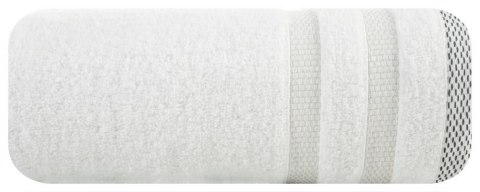 Ręcznik Riki 50x90 biały 01 400g/m2 Eurofirany Ręcznik Riki 50x90 biały 01 400g/m2 Eurofirany