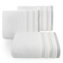 Ręcznik Riki 50x90 biały 01 400g/m2 Eurofirany Ręcznik Riki 50x90 biały 01 400g/m2 Eurofirany