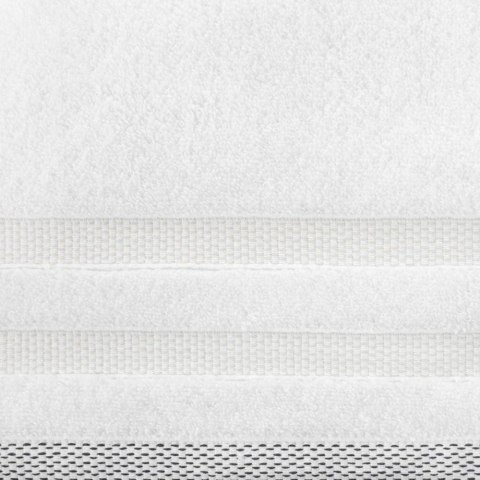 Ręcznik Riki 50x90 biały 01 400g/m2 Eurofirany Ręcznik Riki 50x90 biały 01 400g/m2 Eurofirany