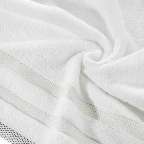 Ręcznik Riki 50x90 biały 01 400g/m2 Eurofirany Ręcznik Riki 50x90 biały 01 400g/m2 Eurofirany