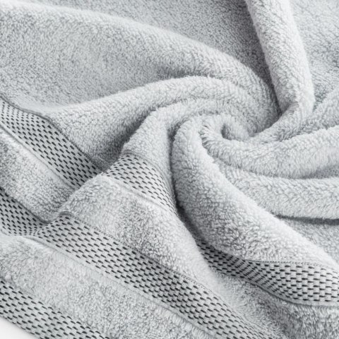 Ręcznik Riki 50x90 srebrny 03 400g/m2 Eurofirany Ręcznik Riki 50x90 srebrny 03 400g/m2 Eurofirany