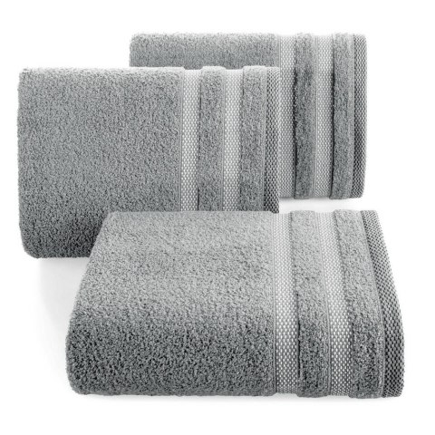 Ręcznik Riki 50x90 stalowy 04 400g/m2 Eurofirany Ręcznik Riki 50x90 stalowy 04 400g/m2 Eurofirany