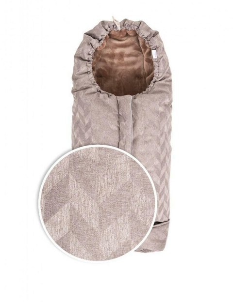 Śpiworek do wózka Triton Footmuff beżowy ciemny TDST-71 Śpiworek do wózka Triton Footmuff beżowy ciemny TDST-71