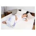 Poduszka pozycjonująca RELAX rogal 190cm Marmur biała szara R-44 do karmienia ciążowa wypoczynkowa Poduszka pozycjonująca RELAX rogal 190cm Marmur biała szara R-44 do karmienia ciążowa wypoczynkowa