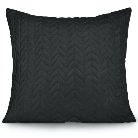 Poszewka na poduszkę 45x45 Moxie czarna welurowa Poszewka na poduszkę 45x45 Moxie czarna welurowa