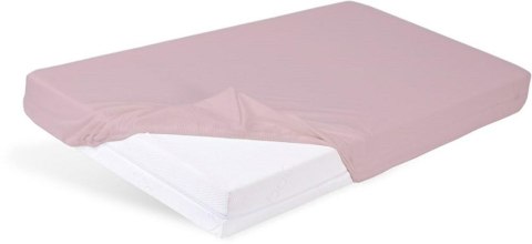 Prześcieradło nieprzemakalne 70x140 09 różowe jasne z gumką Bamboo bambusowe do łóżeczka dziecięce podkład Prześcieradło nieprzemakalne 70x140 09 różowe jasne z gumką Bamboo bambusowe do łóżeczka dziecięce podkład