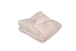 Kołdra z puchu 90% 200x220 Ekskluzywna 900g klimatyczna kremowa Piórex