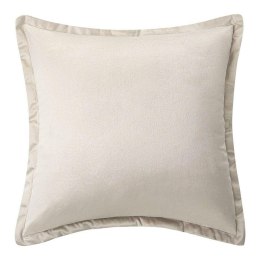 Poszewka dekoracyjna 40x40 beżowa Soft welurowa