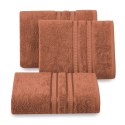 Ręcznik Mila 70x140 ceglasty bambusowy frotta 500g/m2 Eurofirany