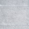 Ręcznik Mari 50x90 srebrny z welurową bordiurą 500g/m2 Eurofirany Ręcznik Mari 50x90 srebrny z welurową bordiurą 500g/m2 Eurofirany
