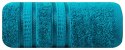 Ręcznik Mila 50x90 turkusowy bambusowy frotta 500g/m2 Eurofirany