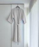 Szlafrok gofrowany szary S/M bawełniany Kimono Gofer Szlafrok gofrowany szary S/M bawełniany Kimono Gofer