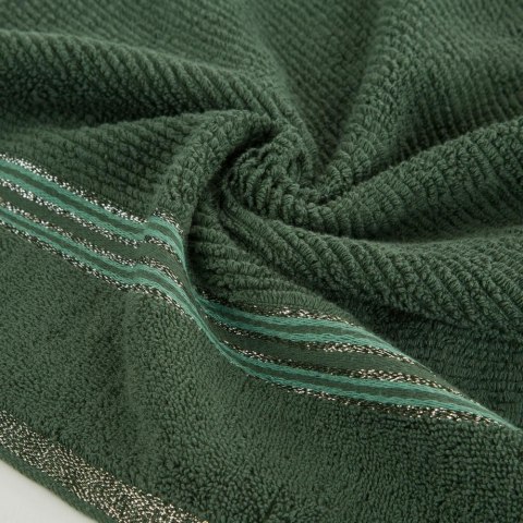 Ręcznik 50x90 Filon 07 zielony ciemny 530g/m2 Eurofirany Ręcznik 50x90 Filon 07 zielony ciemny 530g/m2 Eurofirany