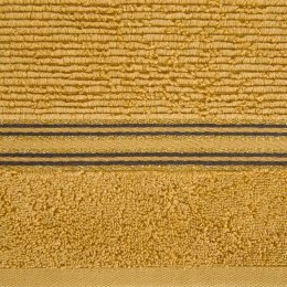 Ręcznik 50x90 Filon 08 musztardowy 530g/m2 Eurofirany
