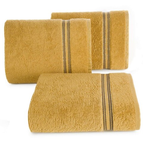 Ręcznik 50x90 Filon 08 musztardowy 530g/m2 Eurofirany Ręcznik 50x90 Filon 08 musztardowy 530g/m2 Eurofirany