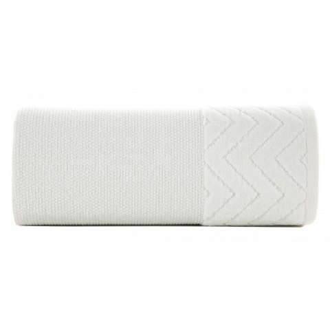 Ręcznik 70x140 Zoe 01 biały 500g/m2 Eurofirany