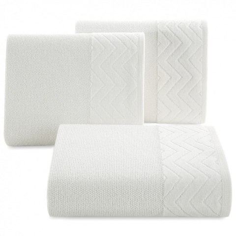 Ręcznik 70x140 Zoe 01 biały 500g/m2 Eurofirany Ręcznik 70x140 Zoe 01 biały 500g/m2 Eurofirany